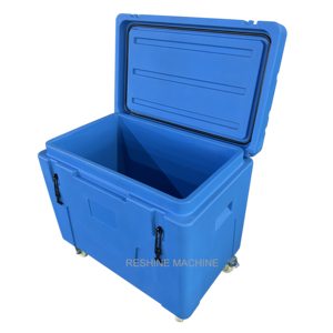 드라이아이스 컨테이너 쿨러 박스 케이스 냉장고 (바퀴 포함) 320L PE 단열재 사용, 식품용 현대적인 디자인 - Product Image 2