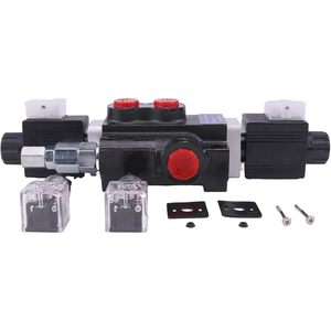 Vanne de commande hydraulique à solénoïde Solarhome 1 Spool, 12V DC, double action, 60 L/min, 3600 Psi, pour usage industriel - Product Image 4