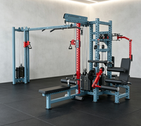 Appareil de fitness commercial multi-stations, machine de fitness universelle pour entraînement en groupe