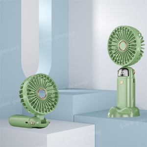 2025 Bestseller Mini mano pequeño ventilador de refrigeración de aire ventilador portátil recargable - Product Image 1