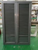 Fenêtres en aluminium NFRC CE AS2047 TOMA, porte à persiennes, fenêtre à battants, volets en aluminium