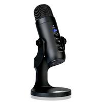 Kit de microphone professionnel USB Type-C pour ordinateur, Plug & Play, cardioïde, en plastique, pour bureau, avec suppression du bruit et éclairage RGB, idéal pour l'enseignement