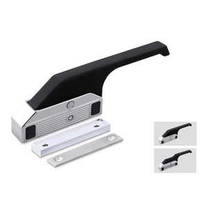 Lever Magnetic Door Handle Zinc Alloy Plastic Industrial Cabinet <b>Freezer</b> Disinfection Cabinet Handle Durable - Product Image 1
