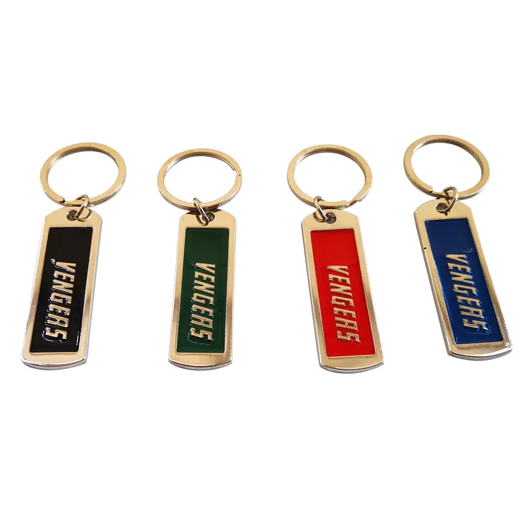 Großhandel Hochwertige Vatertag Geschenk Souvenir Promotion Produkt Schlüssel ringe Benutzer definierte Logo Schlüssel anhänger Metall Schlüssel ringe Metall