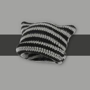Chunky <span class=keywords><strong>Islande</strong></span> fil itinérant chapeau flammé crochet à la main Plaid rayure 3D broderie impression numérique chaud pour la plage ou les affaires - Product Image 6