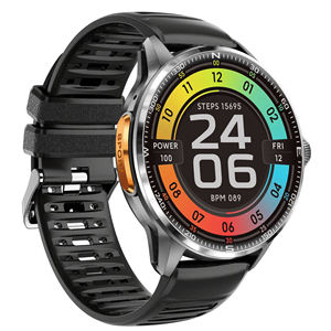 Reloj Táctico DF M100 OEM con Ranura para Tarjeta SIM 4G, Pantalla AMOLED Grande, Esfera Redonda, NFC, GPS, Brújula, para Hombres de Negocios - Product Image 5