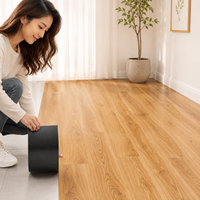 Piso Vinílico de Lujo para Gimnasio, Resistente a Rayones, con Aspecto de Madera, Adhesivo, Comercial, para Interiores, Venta al Por Mayor