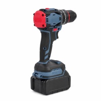 Perceuse à percussion sans balais 21V à contrôle de couple, batterie lithium, tournevis électrique, outil électrique pratique à bas prix