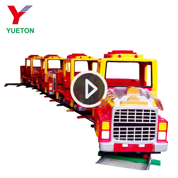 I più Popolari Bambini Giostre Camion Elettrico Treno Pista In Vendita