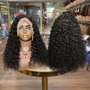 Perruque Lace Frontale Cheveux Humains, Cheveux Vierges Non Traités, Grade 12A Ondulation Profonde Perruques Frontales 13x4 - Product Image 2