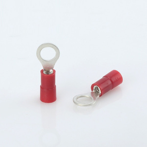 Terminales de Anillo Rojo <span class=keywords><strong>RVN</strong></span> 1.25-5S, Conector Tipo Espada, Acepta Cables de Calibre 22AWG a 16AWG - Product Image 3
