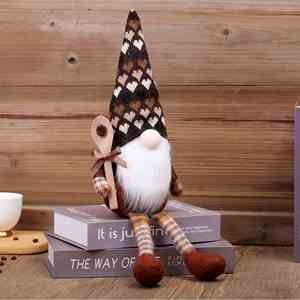 Wholesale Faceless Felt Gnome Hanging Ornament Christmas Tree & Home Decor, Eco Wool, Low MOQ Custom - Product Image 3