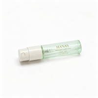 Flacon de parfum miniature personnalisé de 2 ml en verre ambré, vaporisateur, échantillon, brume fine, portable, vide, testeur de parfum avec étiquette privée