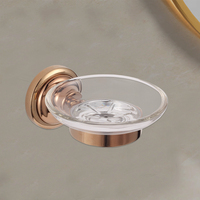 Porte-savon mural en acier inoxydable et verre, moderne, fonctionnel, élégant et écologique - Utilisation hôtelière, durable