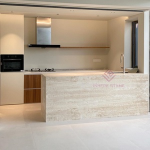 Di lusso <span class=keywords><strong>verde</strong></span> giada onice marmo <span class=keywords><strong>cucina</strong></span> isola controsoffitto traslucido pietra naturale <span class=keywords><strong>tavolo</strong></span> da Bar per la casa moderna Villa - Product Image 6