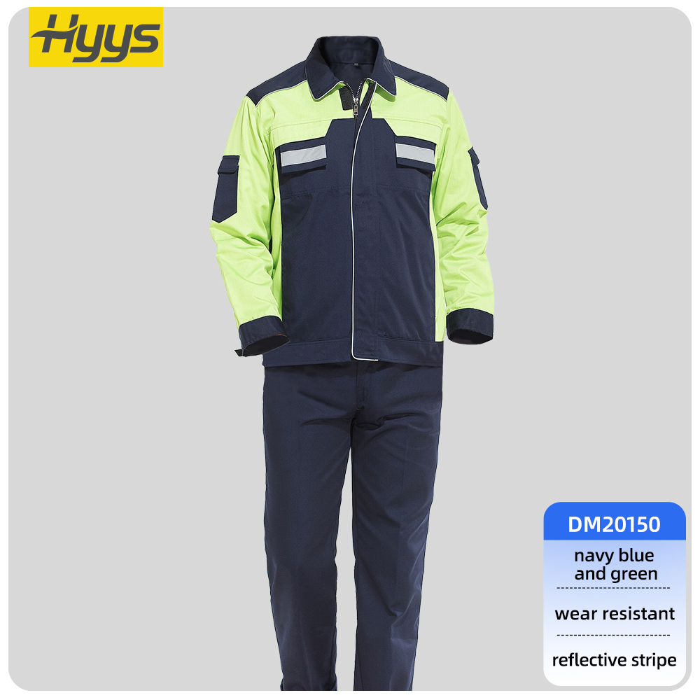 Navy Blue and Green
