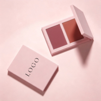 Palette de fard à joues et de contour OEM, poudre mate, vegan, sans cruauté, waterproof, bronzer longue tenue, fard à joues en poudre à marque privée