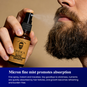 Spray de croissance de <span class=keywords><strong>barbe</strong></span> biologique hydratant <span class=keywords><strong>et</strong></span> adoucissant pour <span class=keywords><strong>barbe</strong></span> claire ou irrégulière - Product Image 5