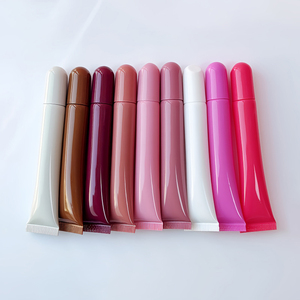 Tubo de Brillo Labial Moderno, Tubo Cosmético Suave, Envase para Crema de Ojos, Tubo Portátil Recargable, Envase Exprimible con Logotipo Personalizado - Product Image 2