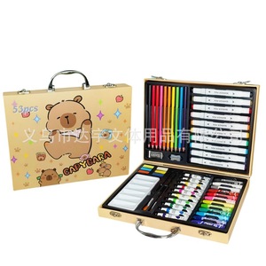 Set de Dibujo para Niños Sweet Dreams, 53 Piezas, Materiales de Arte, Acuarelas, Lápices, Marcadores, Pinturas, Regalo para Niños - Product Image 4