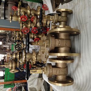 B2026 classe 150 BRONXE 10K valvole a saracinesca OPEN CLOSE indicatore valvola marina - Product Image 2