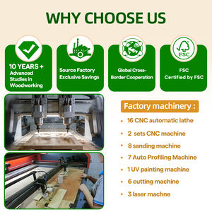 Boîte à musique personnalisée avec logo gravé au laser, cadeaux <span class=keywords><strong>de</strong></span> Noël d'usine, forme carrée en bois, manivelle manuelle 30 secondes - Product Image 5