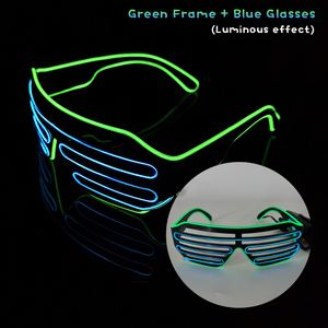 <span class=keywords><strong>Gafas</strong></span> LED Coloridas, <span class=keywords><strong>Gafas</strong></span> Luminosas para Bares Musicales, KTV, Decoración de Fiestas Brillantes, Festival de Navidad, <span class=keywords><strong>Gafas</strong></span> de Neón Brillantes - Product Image 5