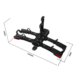 Les fabricants vendent charge maximale 60kgs porte-plate-forme d'attelage bien monté porte-voiture porte-vélos universel - Product Image 3