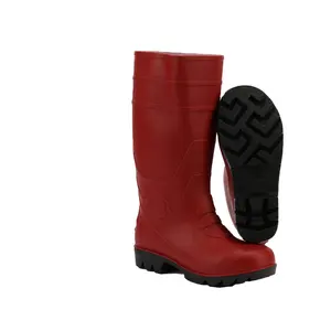 men injection boots for kitchen and food factory use Manufactured Made in China safety pvc rain boots