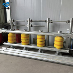 Anti-collision High Safety Plastic PVC Coated Roller <strong>Barrier</strong> With H1W2 Protection Rating For Highway Roadway - Product Image 6