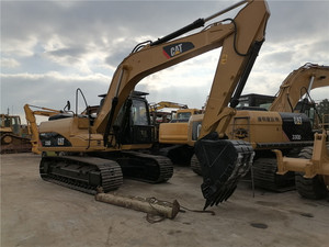 La chenille d'excavatrice de CAT 315D d'occasion efficace de marque célèbre du Japon a utilisé la machine d'excavatrice de chat à Shanghai CAT 315D a utilisé des excavatrices - Product Image 3