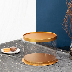 Boîte à gâteaux ronde multicouche épaissie, écologique, transparente, réutilisable pour animaux de compagnie, ml - Product Image 5