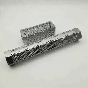 304 Stainless Steel Barbecued Grill Smoke Tube 12inch Hexagonal Bbq Outdoor Wood Smoke Grill Tube