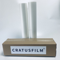 Film PET DTF à pelage chaud Vinyle imprimable d'épaisseur de 75 microns pour le transfert d'impression directe sur film pour T-shirts