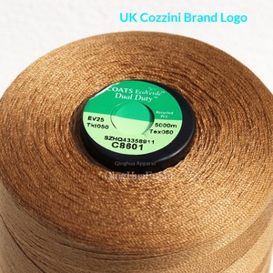 <span class=keywords><strong>Fil</strong></span> à coudre en polyester COATS Cox 5000m EV25050, nouveau <span class=keywords><strong>fil</strong></span> à haute résistance, authentique Chine, délai d'échantillon <span class=keywords><strong>de</strong></span> 7 jours - Product Image 5