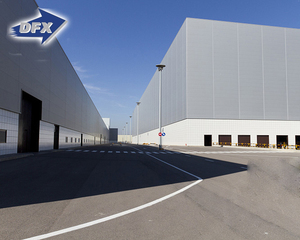 Dễ dàng lắp ráp di động tiền chế kim loại chống gỉ sơn Kết Cấu Thép khung hội thảo với cấu trúc văn phòng - Product Image 4