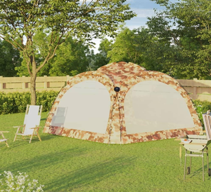 เต็นท์งานอีเวนต์ LED ขนาด3.6x3.6ม. ที่กำบังโดมพลังงานแสงอาทิตย์มีสไตล์เฟอร์นิเจอร์กลางแจ้งสำหรับสวนตั้งแคมป์ - Product Image 2