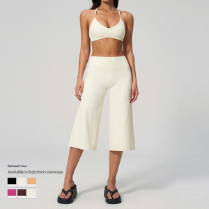Nouvel ensemble de <span class=keywords><strong>sport</strong></span> décontracté 2026 pour femmes : soutien-gorge respirant et short de <span class=keywords><strong>sport</strong></span> pour la course, le fitness et le yoga - Product Image 2