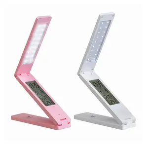 2W power consumption and foldable led desk lamp with monitor function