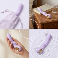 Vibrador, Juguete Sexual, Vibrador de Punto G para Mujeres, Varita de Masaje con Alimentación USB, Juguetes Sexuales para Adultos para la Masturbación, Dildo Vibrador