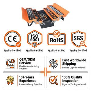 Juego <span class=keywords><strong>de</strong></span> Herramientas Plegable RYNEX <span class=keywords><strong>de</strong></span> Fábrica, Juego <span class=keywords><strong>de</strong></span> Llaves <span class=keywords><strong>de</strong></span> Trinquete para Reparación <span class=keywords><strong>de</strong></span> Autos y Hogar, 85 Piezas - Product Image 5