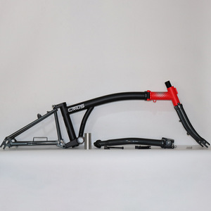 จักรยานพับได้ขนาด 16 นิ้ว 9 สปีด รุ่น BOB A6 Mintparts โครงอะลูมิเนียมอัลลอยด์ 3 ตอน พับได้ น้ำหนักเบา จักรยานพับขนาดเล็ก - Product Image 6