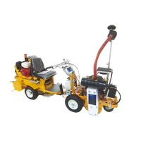 Machine de démarquage routier avec moteur 3KW, fonction de recyclage automatique pour la construction de marquages routiers