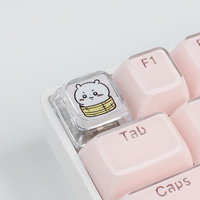 Clavier de jeu artisanal en résine imprimé 3D, clavier de jeu Chiikawa, ESC fait à la main, support de remplacement, personnalisation, claviers mécaniques