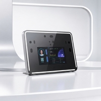 Miroir Intelligent de Bien-être avec Écran Tactile Intuitif pour Visualisation des Indicateurs de Style de Vie, Analyse de Santé par IA, Alimentation par Prise, Beauté et Santé