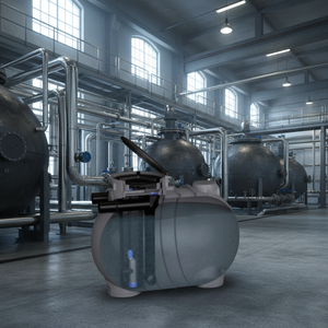 ระบบรวบรวมน้ำฝนแบบฐานรุ่น 2020L พร้อมปั๊ม Iapn-2000-Ba00 ขนาด 500 ลิตร/ชั่วโมง และถังเก็บน้ำประสิทธิภาพสูง - Product Image 2