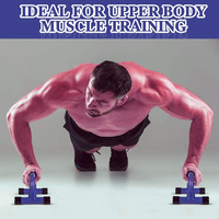 Barres parallèles ergonomiques pliables en plastique, portables pour hommes et femmes, entraînements à domicile, exercices au sol, renforcement musculaire profond