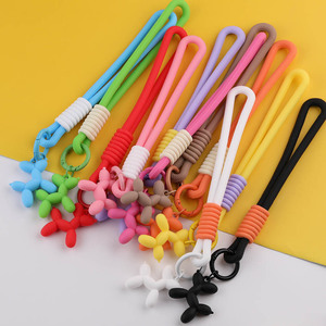 <b>Balloon</b> Dog Lanyard Middle Size Portable Anti Drop Strap For Phone Water Bottle DIY Jewelry Accessory - Product Image 1
