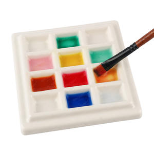 <span class=keywords><strong>Palette</strong></span> en céramique pour artiste SINOART, 12 fentes, 2 cm d'épaisseur, <span class=keywords><strong>palette</strong></span> en céramique pour <span class=keywords><strong>aquarelle</strong></span> <span class=keywords><strong>avec</strong></span> <span class=keywords><strong>couvercle</strong></span>, <span class=keywords><strong>palette</strong></span> en porcelaine blanche carrée pour <span class=keywords><strong>aquarelle</strong></span> - Product Image 4
