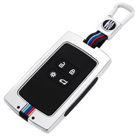 Porte-clés de voiture en alliage de Zinc pour Renault, compatible modèles Koleos, Kadjar, Scenic, Megane, Sandero, Espace, Clio, Captur, Kangoo, Laguna, Talisman, Twingo